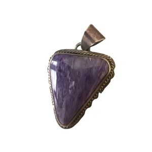 Amethyst pendent from a local boutique 🔮